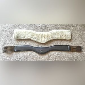 Total Saddle Fit Shoulder Relief Synthetic Girth and Wool Fleece Girth Cover